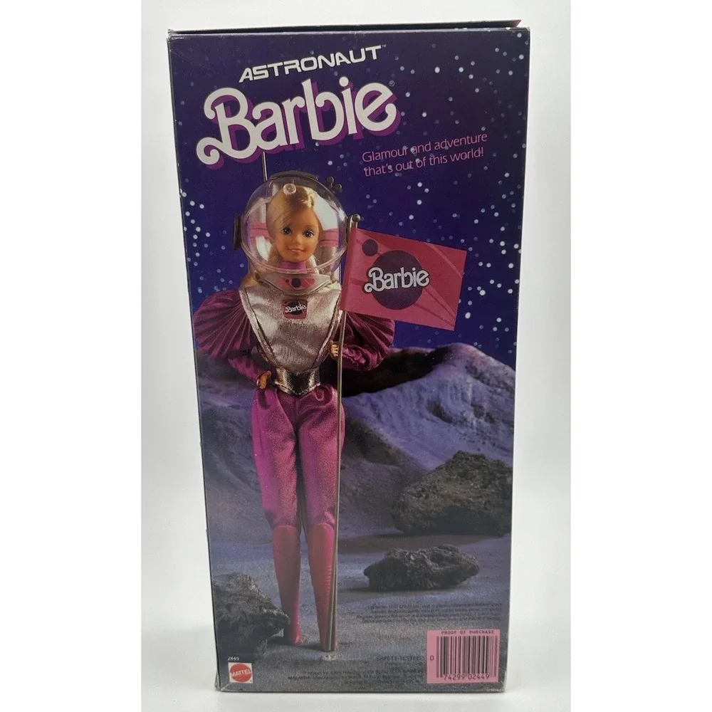 1985 ASTRONAUT BARBIE DOLL MATTEL 2449 VINTAGE SPACE CAREER NEW